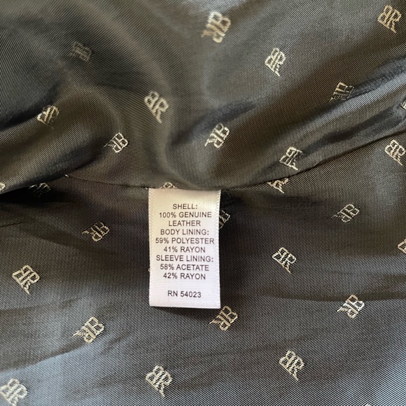 Genuine leather jacket from Banana Republic. Vintage jacket - Picture 6 of 10